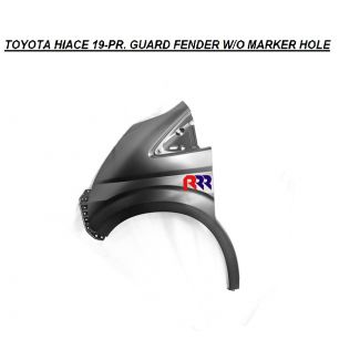 FOR TOYOTA HIACE 19-PR. GUARD FENDER W/O MARKER HOLE- LEFT PASSENGER SIDE