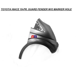 FOR TOYOTA HIACE 19-PR. GUARD FENDER W/O MARKER HOLE- RIGHT DRIVER SIDE
